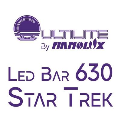 630W, led bar, star trek 630 3.0 µmol/j, Cultilite by Nanolux