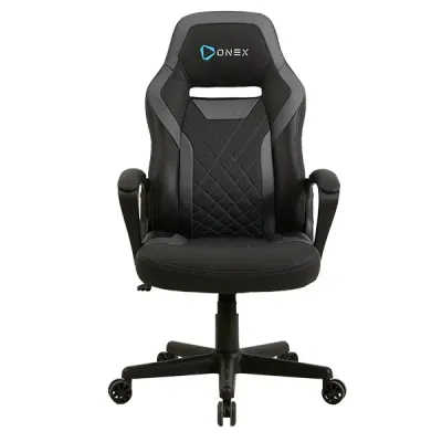 Gaming Chair, PU Leather, black, ONEX GX1-BK