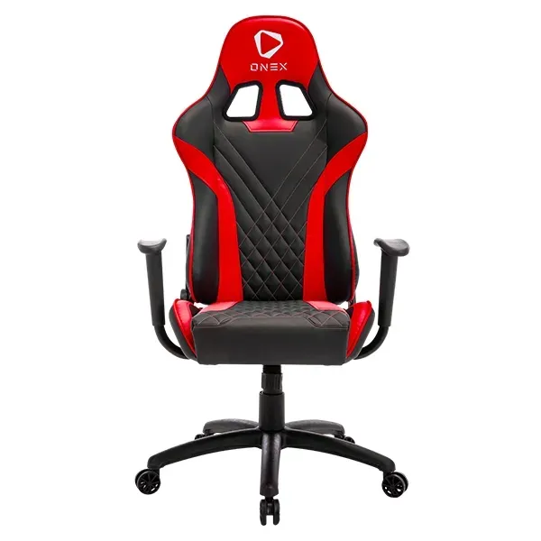 Gaming Chair, PU Leather, Up to 125kg, Rocking function, Black/Red