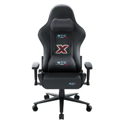 Gaming Chair, PU Leather, Black, ONEX STC X Hardcore