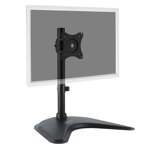 DIGITUS DA-90346 Desk-Mount 15″ to 27″ Monitor Bracket, 1*Monitor, Max 10Kg , 1*Arm, Height Adjustable, Black