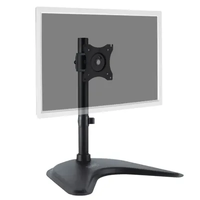 DIGITUS DA-90346 Desk-Mount 15″ to 27″ Monitor Bracket, 1*Monitor, Max 10Kg , 1*Arm, Height Adjustable, Black