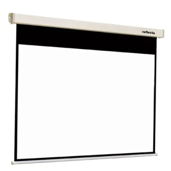 REFLECTA Crystal-Line 87683 Wall/Ceiling-Mount Projector Screen, Pull-down
