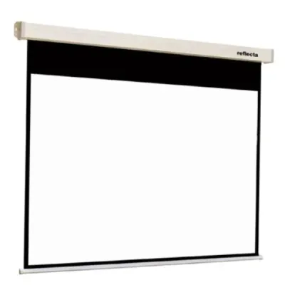 REFLECTA Crystal-Line 87691 Wall/Ceiling-Mount Projector Screen, Motorised
