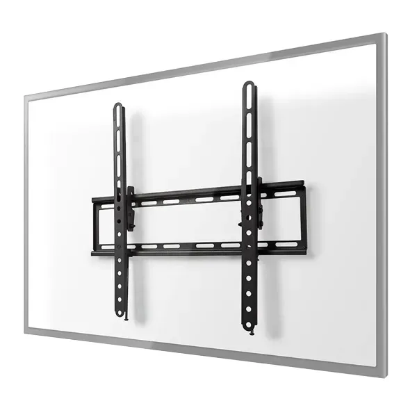 NEDIS TVWM1131BK Wall-Mount 23″ to 55″ TV Bracket, Tilting, Max 35Kg, Dist. from wall 38mm, Black