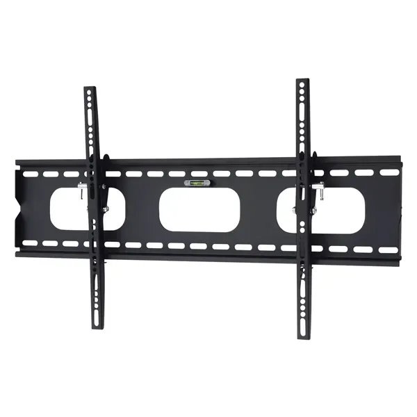 MANHATTAN 424752 Wall-Mount 37″ to 82″ TV Bracket, Tilting, Max 75Kg, Heavy-Duty, Dist. from wall 46mm, Black