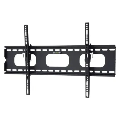 MANHATTAN 424752 Wall-Mount 37″ to 82″ TV Bracket, Tilting, Max 75Kg, Heavy-Duty, Dist. from wall 46mm, Black
