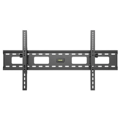 MANHATTAN 423830 Wall-Mount 37″ to 90″ TV Bracket, Tilting, Max 75Kg, Heavy-Duty, Dist. from wall 63mm, Black