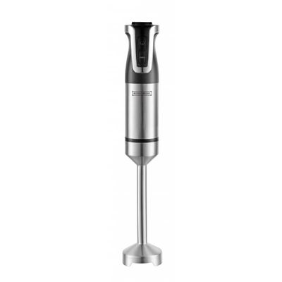 ROYALTYLINE  RL ESTM800BLK: Powerful Black Stick Immersion Blender for Smoothies and Soups