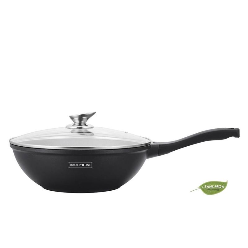 28cm, wok, marble coated,  Royalty Line