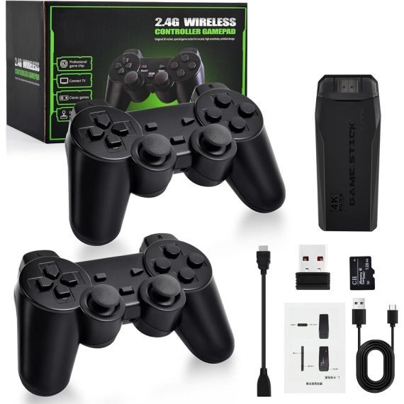 Retro gaming console, 10k videogames, game stick