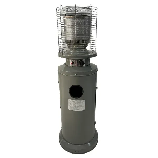 5000/12000W Patio Heater, Free-Standing, Gas, Grey