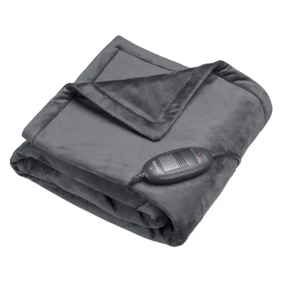 Electric blanket, underblanket, double bed, grey, BEURER HD74,