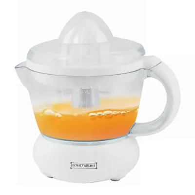 ROYALTYLINE 700ml Citrus Juicer, 25W, White, 3 Year Warranty