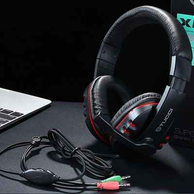 Gaming headset with microphone, Tucci X6
