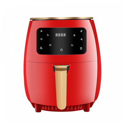 Cheffinger CF-AFRY4.5: 1400W Digital LED Air Fryer - 4.5 Liters Red