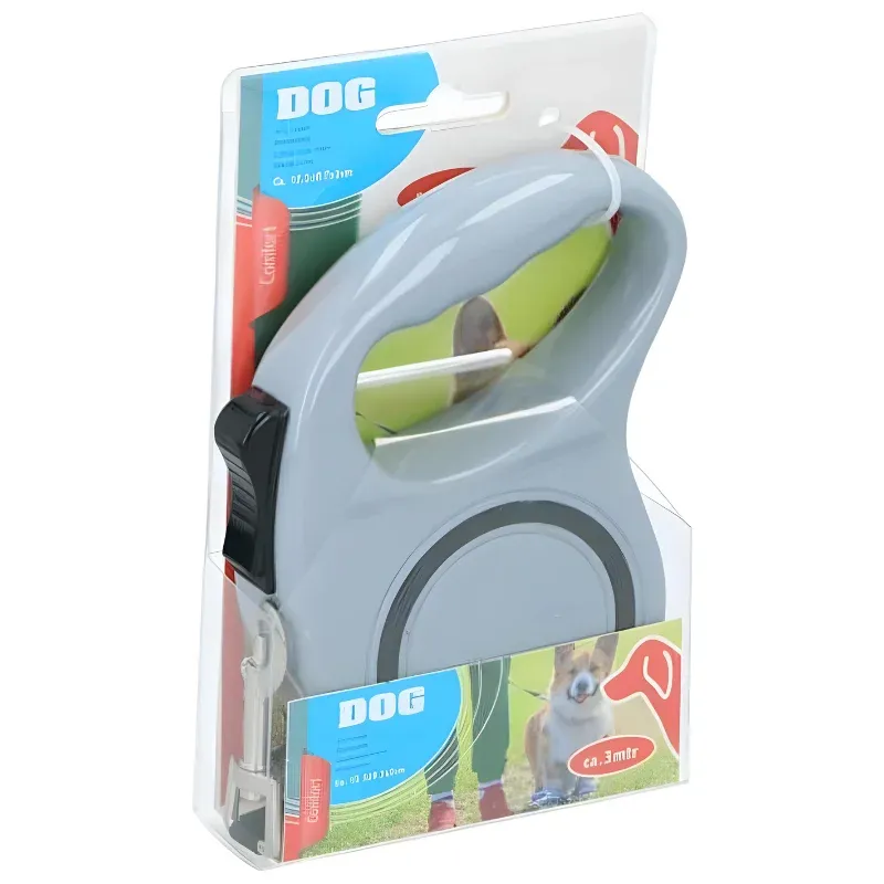 Pet Treatment ED-42835: Retractable Dog Leash - 3M Gray