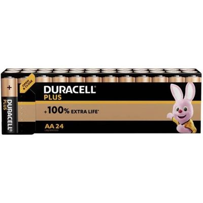AA alkaline/manganese battery 1.5V pack of 24