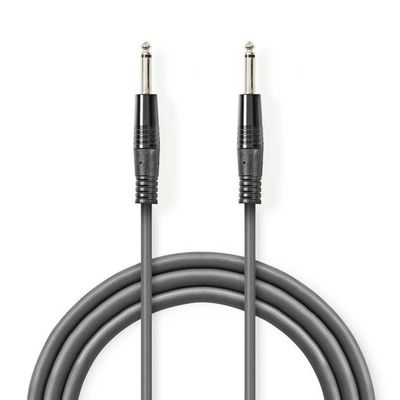 6,35mm Mono Male Speaker Cable 3m