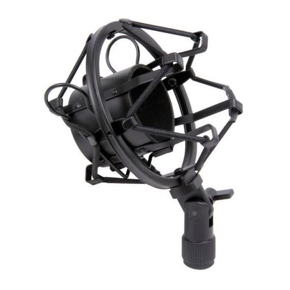 Anti-vibration mount for studio microphone