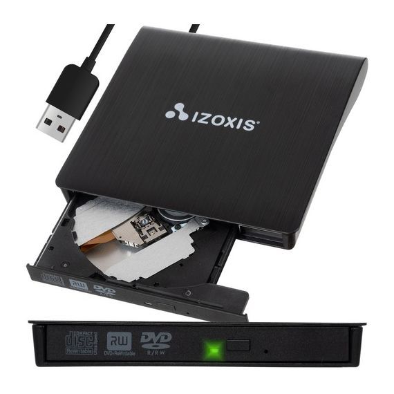 External CD/DVD reader and burner