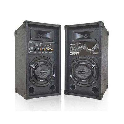 200W, pair, active speakers, bt-usb-sd, MD-11