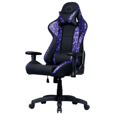 Gaming chair, PU leather, purple, Coolermaster Caliber R1S CAMO