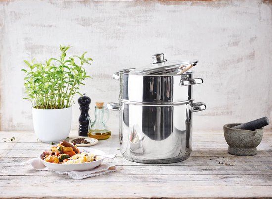 8LT, couscous pot, stacking-steamer, Royalty Line CP8L