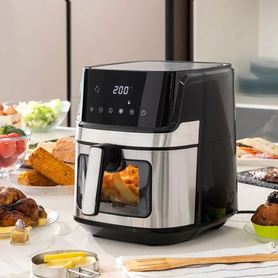 6.5LT, 1700W, air fryer, digital display, Royalty Line AF21708D