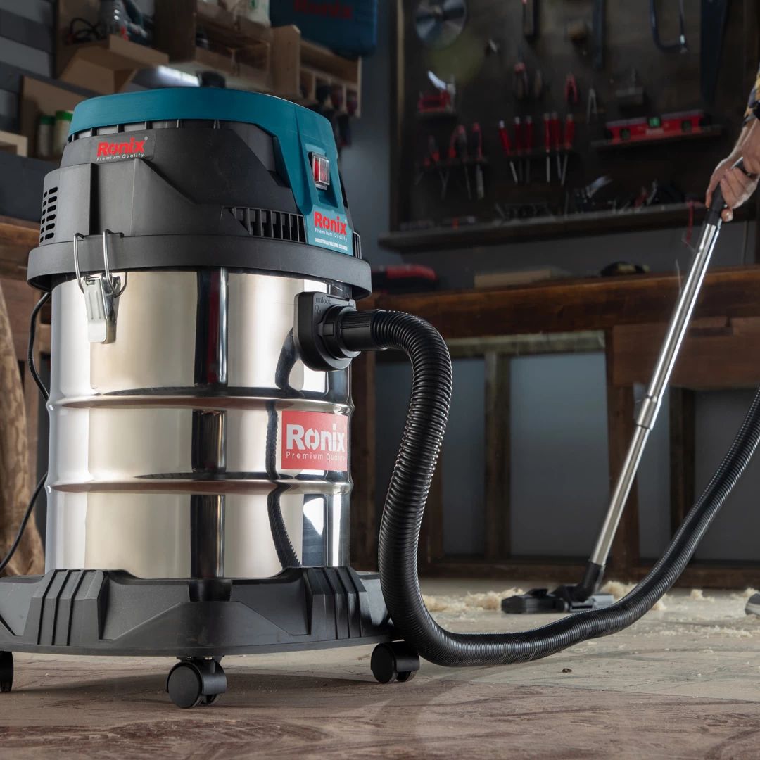 1400W, 30LT, vacuum cleaner, wet &amp; dry, RONIX 1231