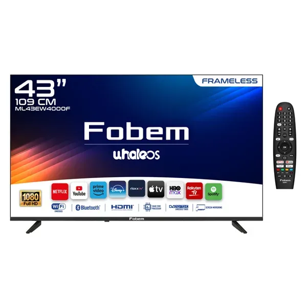 43” Full HD LED TV, FOBEM ML43EW4000F