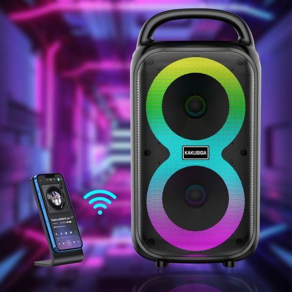 2x5W, BT Speaker, USB/SD card input, FM radio, KK-4206