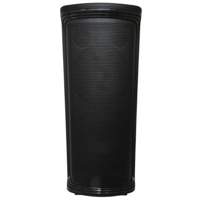 2x6&quot;, rechargeable, tower speaker , led lights, 6606