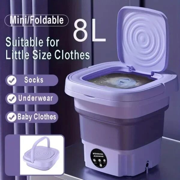 8LT, portable washing machine, Arrango AC60371