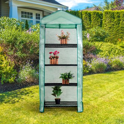 4-Tier, greenhouse, Herzberg HG-8001