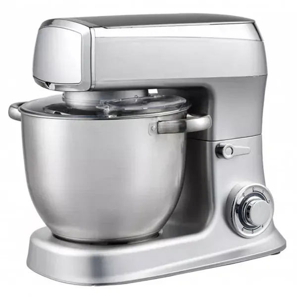 2100W, 7.5Ltr, Mixer, Kitchen Machine, 6*Speed+Pulse, Silver