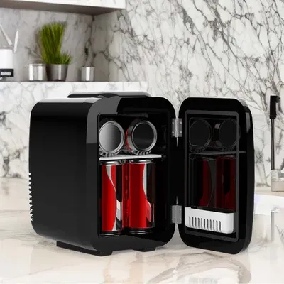 4lt, portable fridge, 12v-220v, Hoomei HM-6548-B