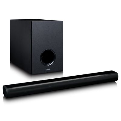 70W, 2.1 channel, soundbar, Lenco SBW-801BK