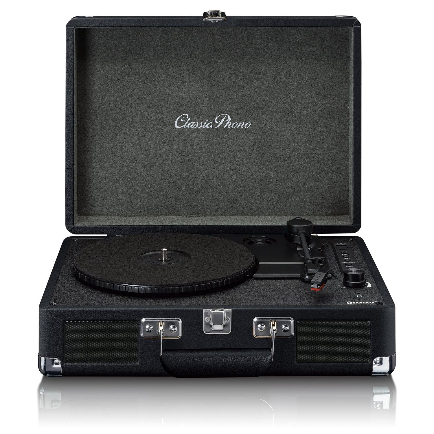 4W, turntable, Lenco TT-115BK