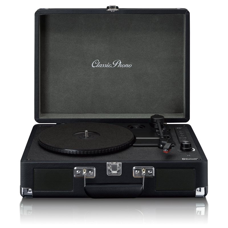 4W, turntable, Lenco TT-115BK