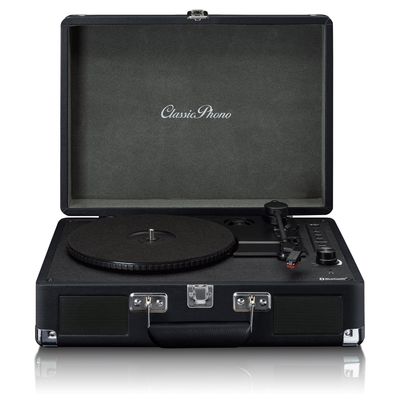 4W, turntable, Lenco TT-115BK