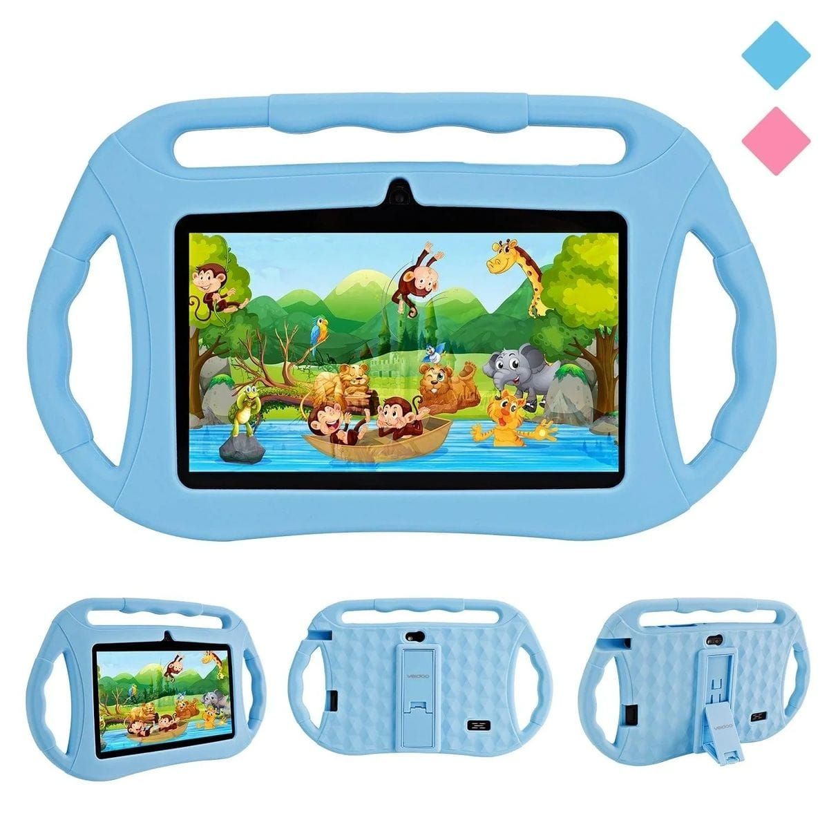 7&#39;&#39; Kids Tablet, WiFi, 2GB Ram/32GB ROM, PINK or BLUE, Veidoo