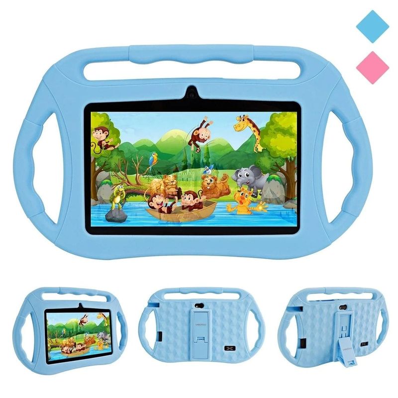 7&#39;&#39; Kids Tablet, WiFi, 2GB Ram/32GB ROM, PINK or BLUE, Veidoo