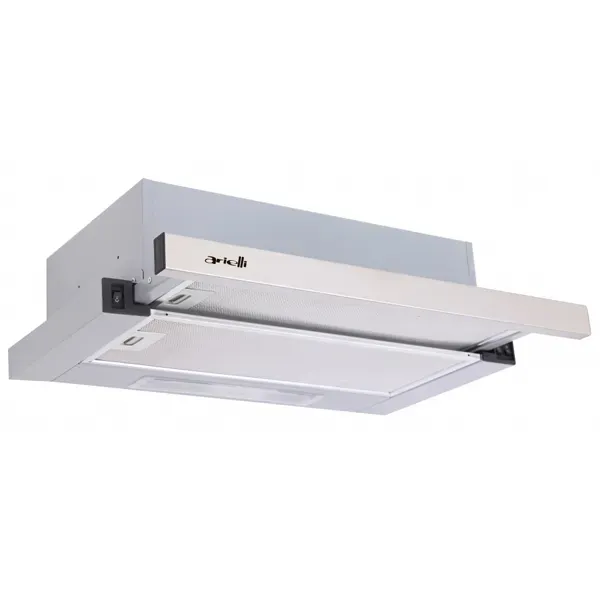 140W built-in, cooker hood, led light,  silver, Arielli ATH-665AL