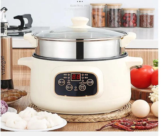 800/1000W, All-in-one Smart Electric Rice Cooker &amp; Steamer