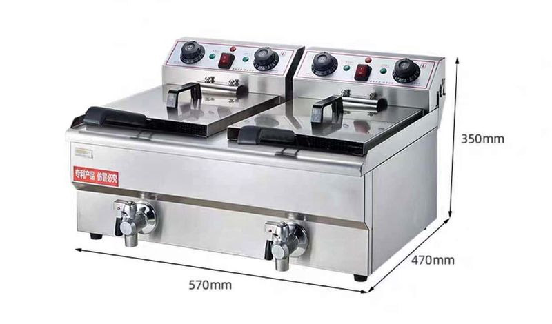 10L+10L, Electric Deep Fryer