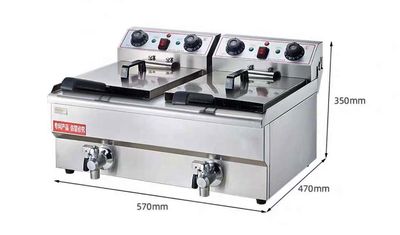 10L+10L, Electric Deep Fryer