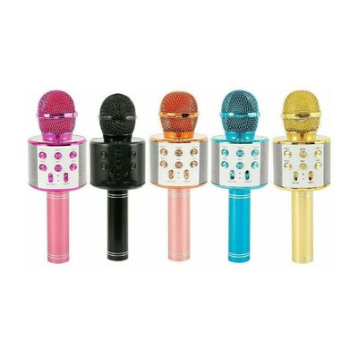 Different colors, multifunctional, bluetooth microphone with speaker