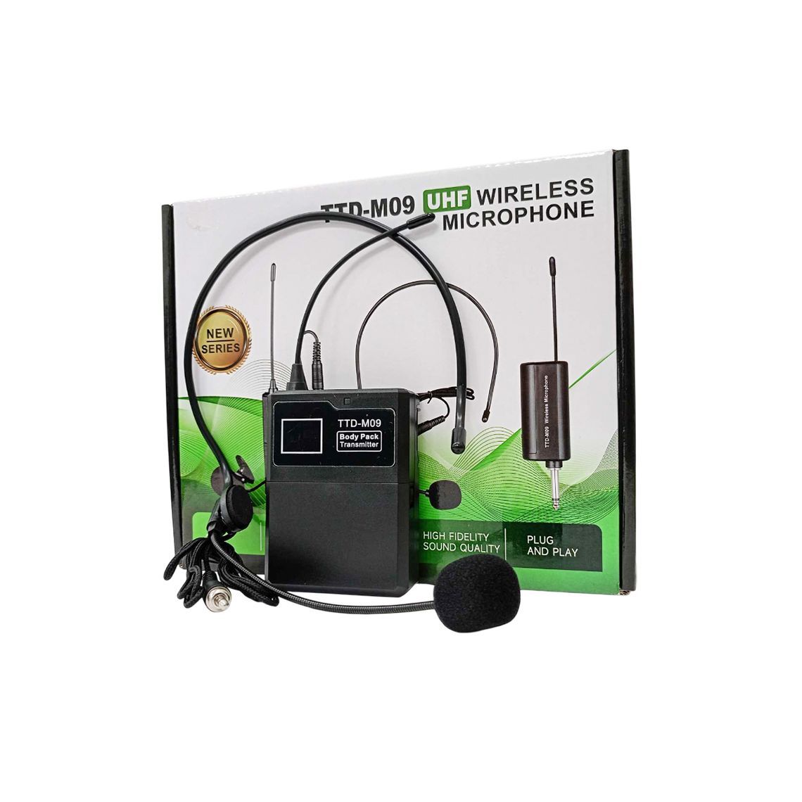 Wireless, UHF microphone, TTD-M09