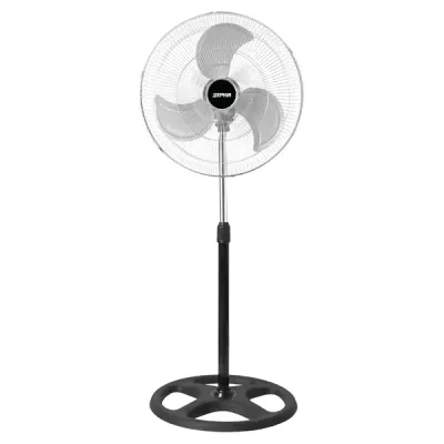 55W - 3 in 1, 45 cm Stand fan, Wall Fan, Floor Fan, Black/Silver